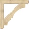 Ekena Millwork Balboa Craftsman Rough Sawn Bracket w/ Offset Brace, Douglas Fir, 8"W x 46"D x 46"H BKT0806X46X46BOA04RDF - alternate 3